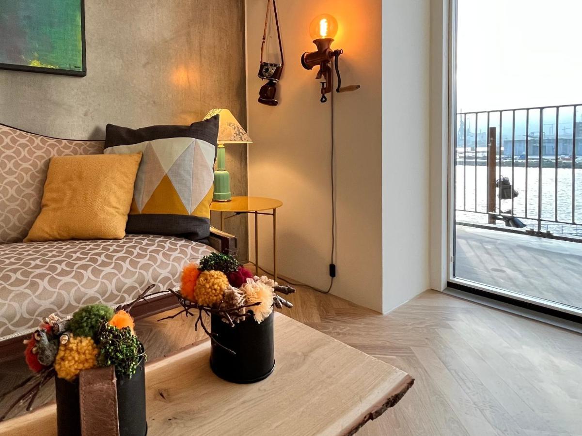Apartment Directly To Seafront Of Bassin 7 With Big Balcony And Free Parking Орхус Экстерьер фото