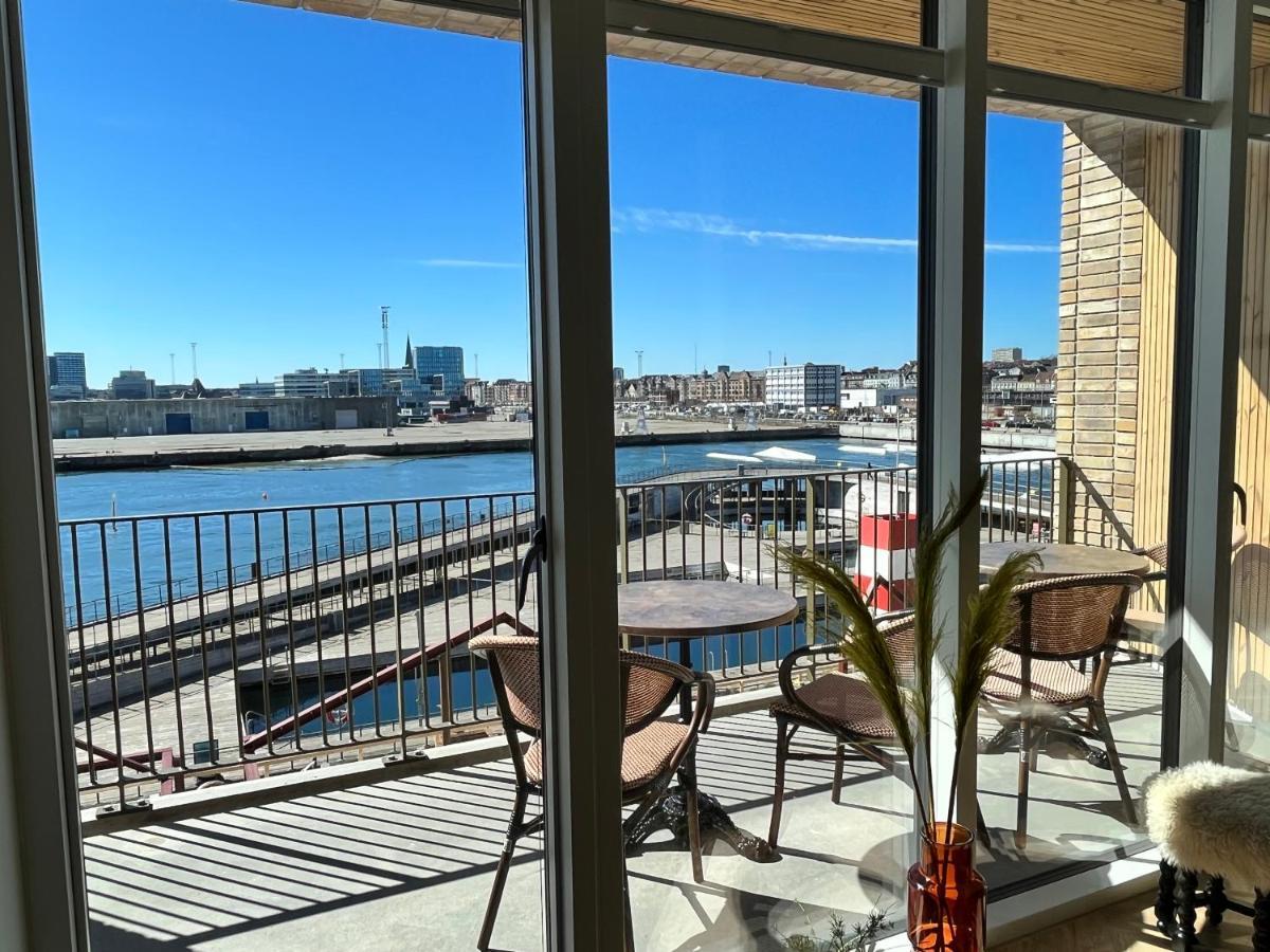 Apartment Directly To Seafront Of Bassin 7 With Big Balcony And Free Parking Орхус Экстерьер фото